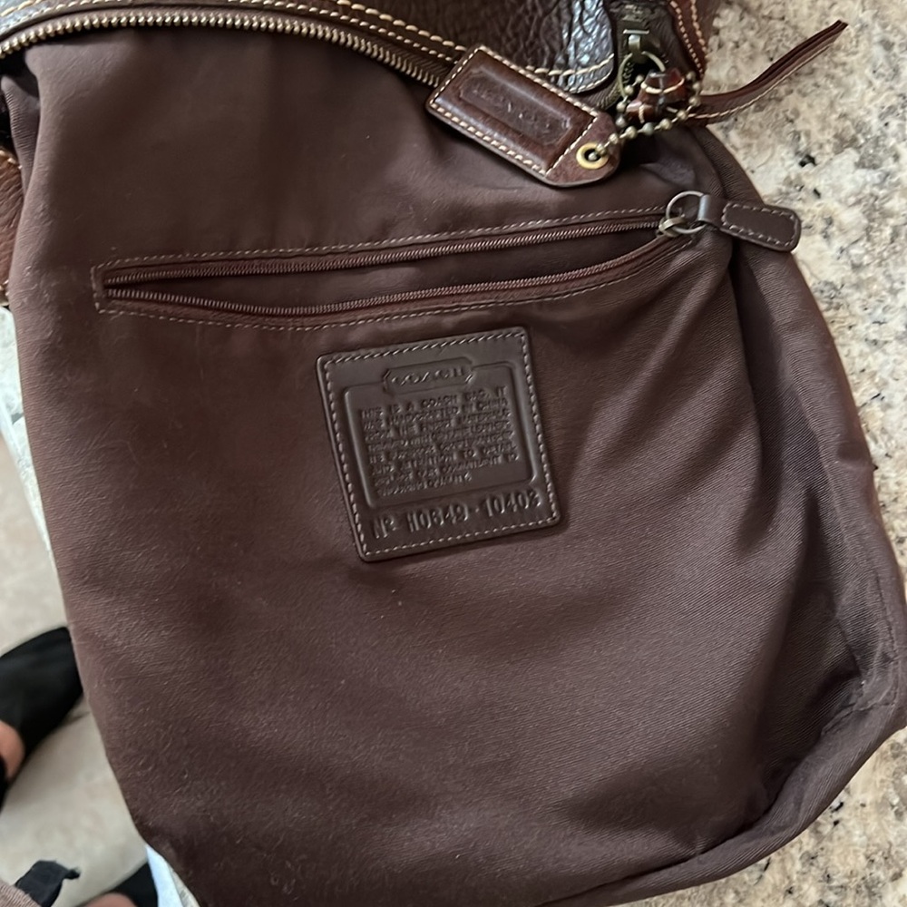 Coach Brown signature shoulder bag - Picture 12 of 16